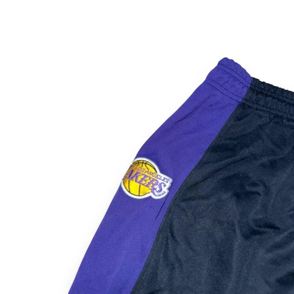 Rare! 90s VTG LA Lakers Nike Team On Court Sweatpants Relaxed Baggy Men Size L - Picture 7 of 10